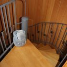 Treppenaufgang zur Maisonettewohnung
